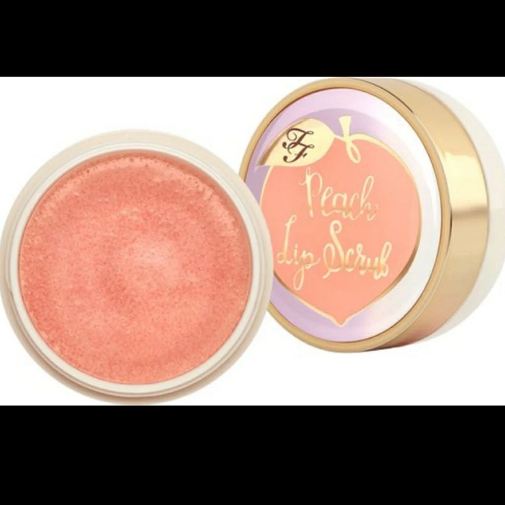 🎅Too Faced Peach Lip Scrub